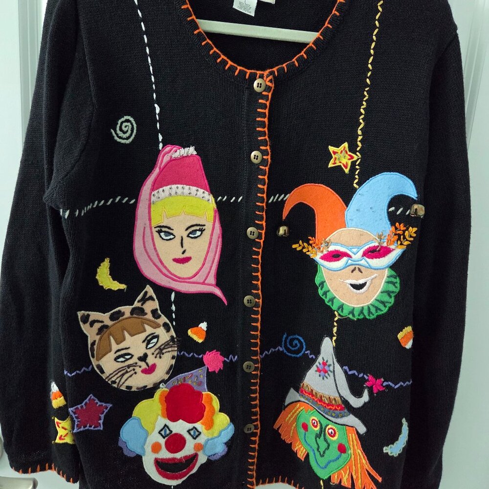Cove Creek Halloween Sweater L